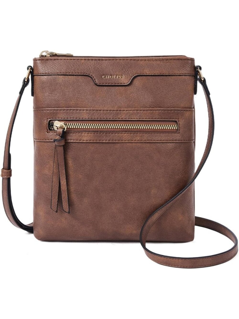 Stylish Vegan Leather Crossbody Bag for Women - Travel Purse & Handbag